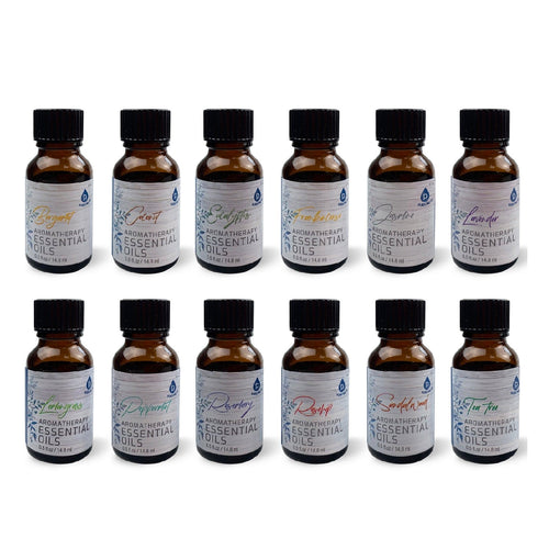 12 Pack of Aromatherapy Essential Oils - Second Cycle Supply Co.