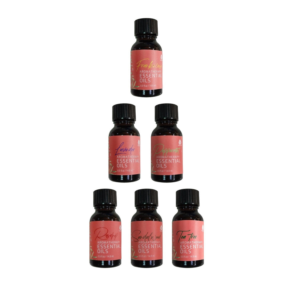 6 Pack of Aromatherapy Essential Oils - Second Cycle Supply Co.