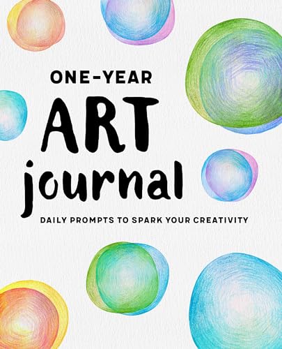 One-Year Art Journal: Daily Prompts to Spark Your Creativity - Paperback - Second Cycle Supply Co.