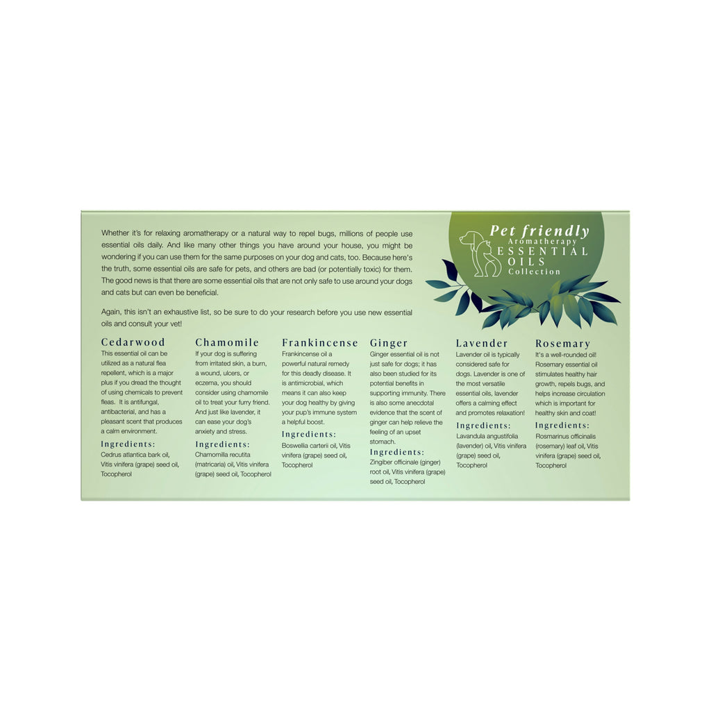 Pet Friendly 6 Pack Aromatherapy Collection - Second Cycle Supply Co.