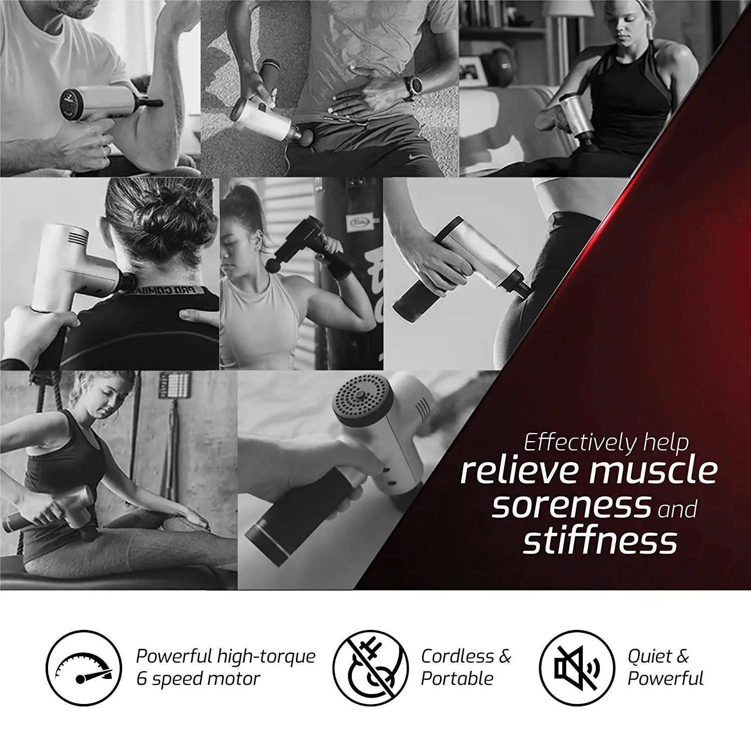 The Ultimate Muscle Recovery Duo: Hot & Cold Massager + Deep Tissue Massage Gun - Second Cycle Supply Co.