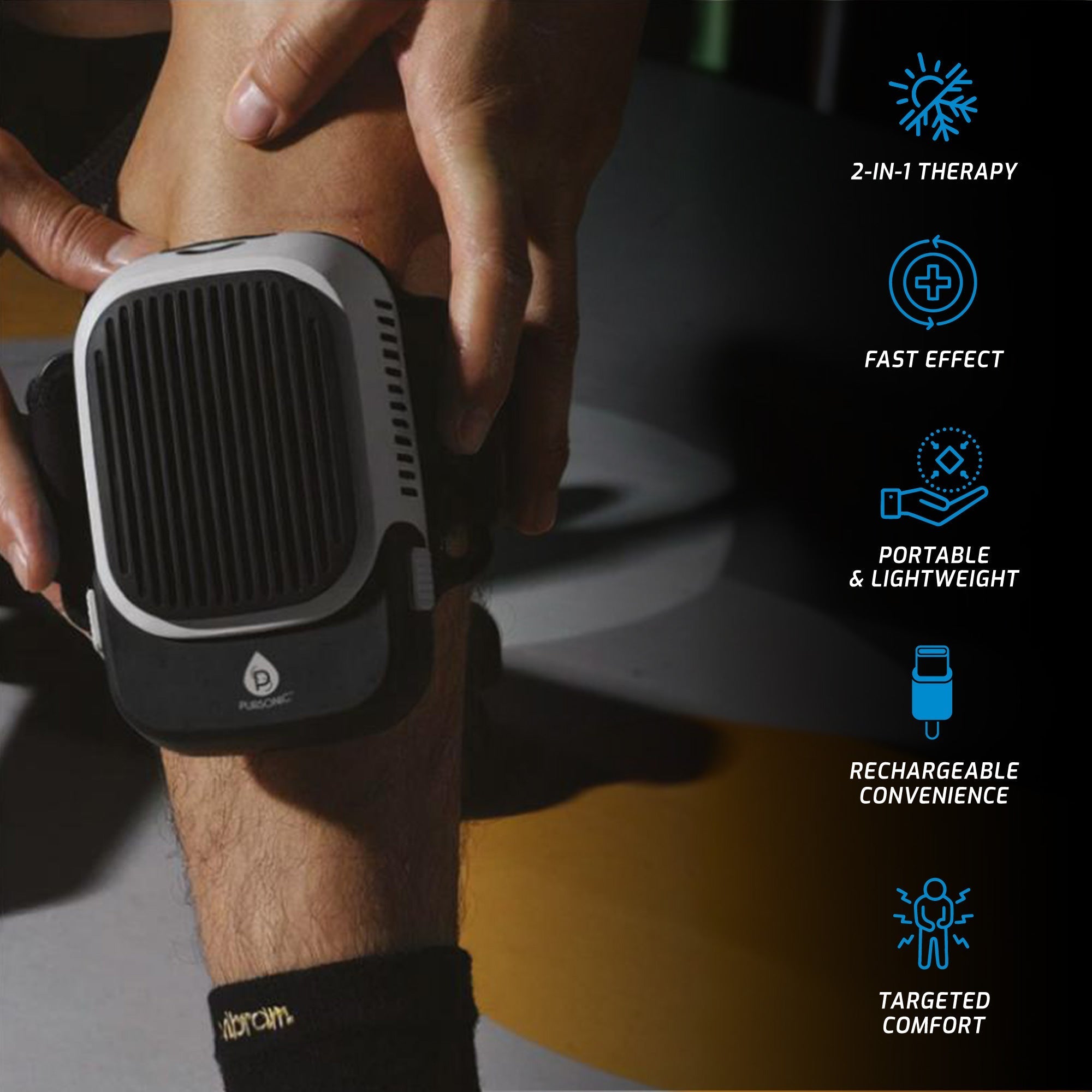 The Ultimate Muscle Recovery Duo: Hot & Cold Massager + Deep Tissue Massage Gun - Second Cycle Supply Co.